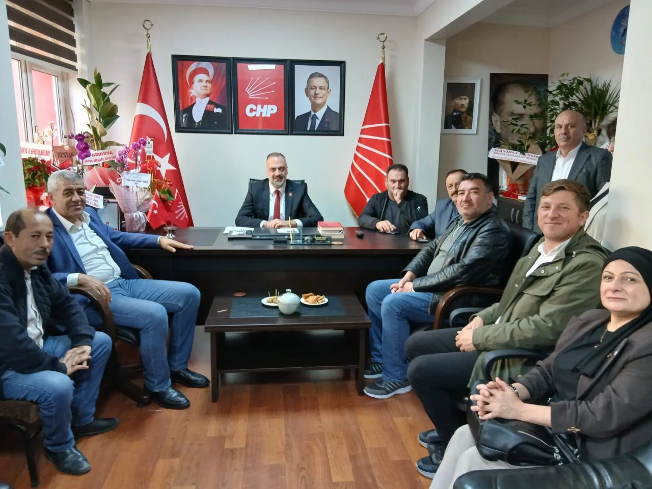 Amasya’da Sıcak Buluşma: Küp ve Muhtarlar Bir Arada