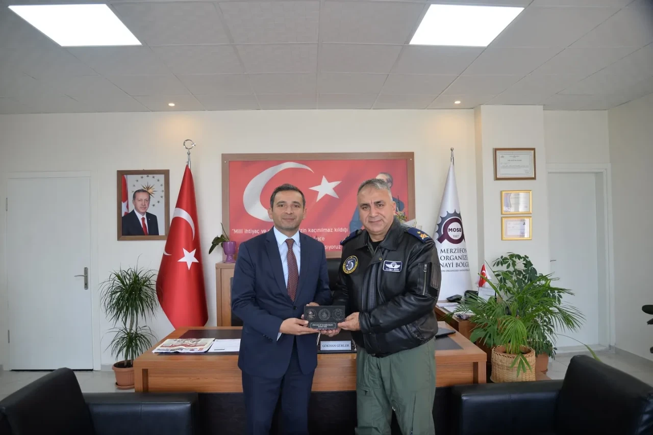 Merzifon OSB, Tuğgeneral Serin’i Ağırladı