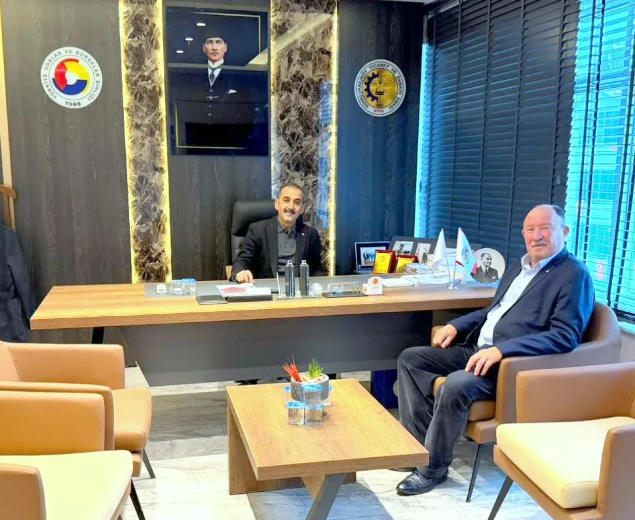 Başkanı Fişekci’den Ali Koca’ya Ziyaret