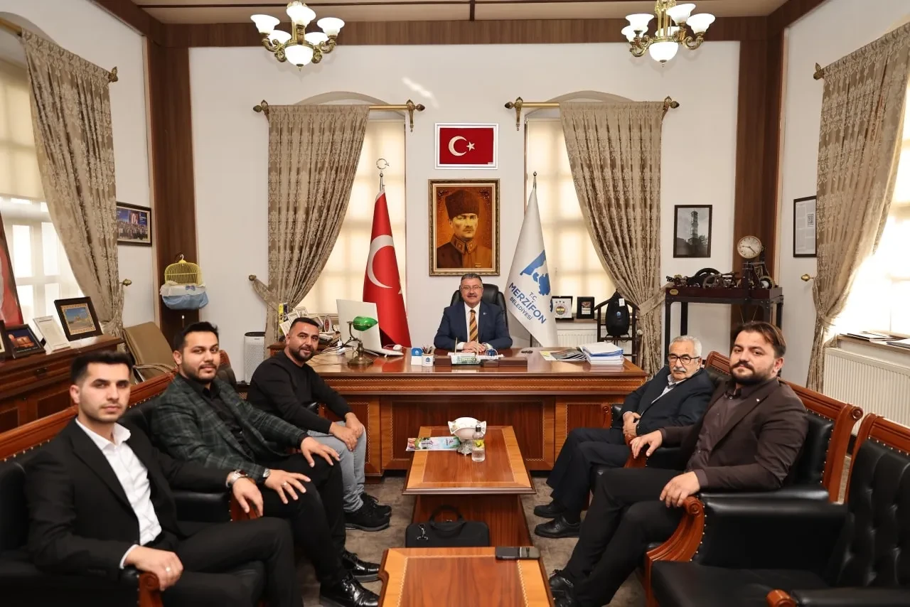 Merzifon Belediyesi’nde Samimi Buluşmalar