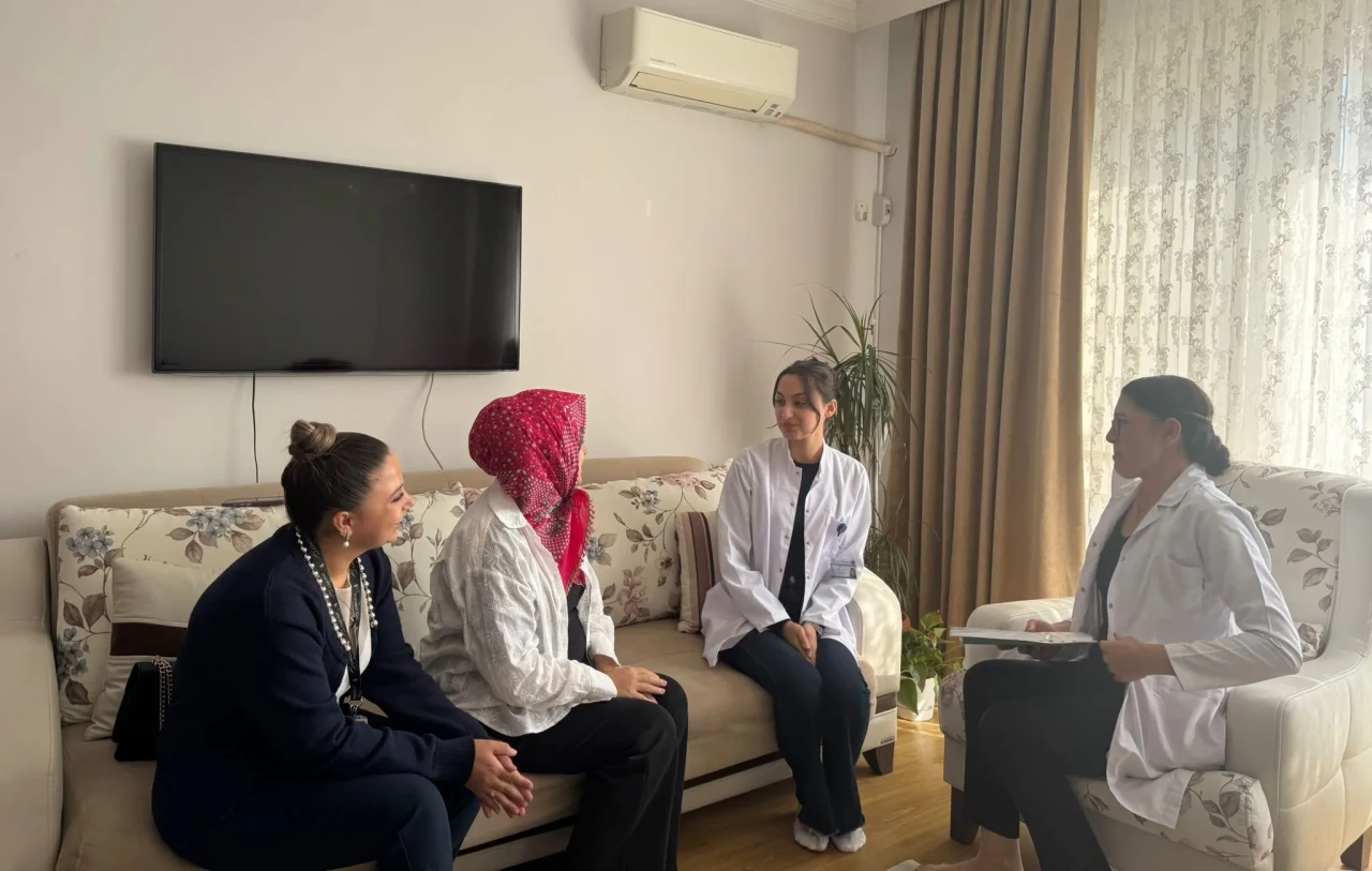 Amasya’da Gebelere Ev Ziyareti Başladı