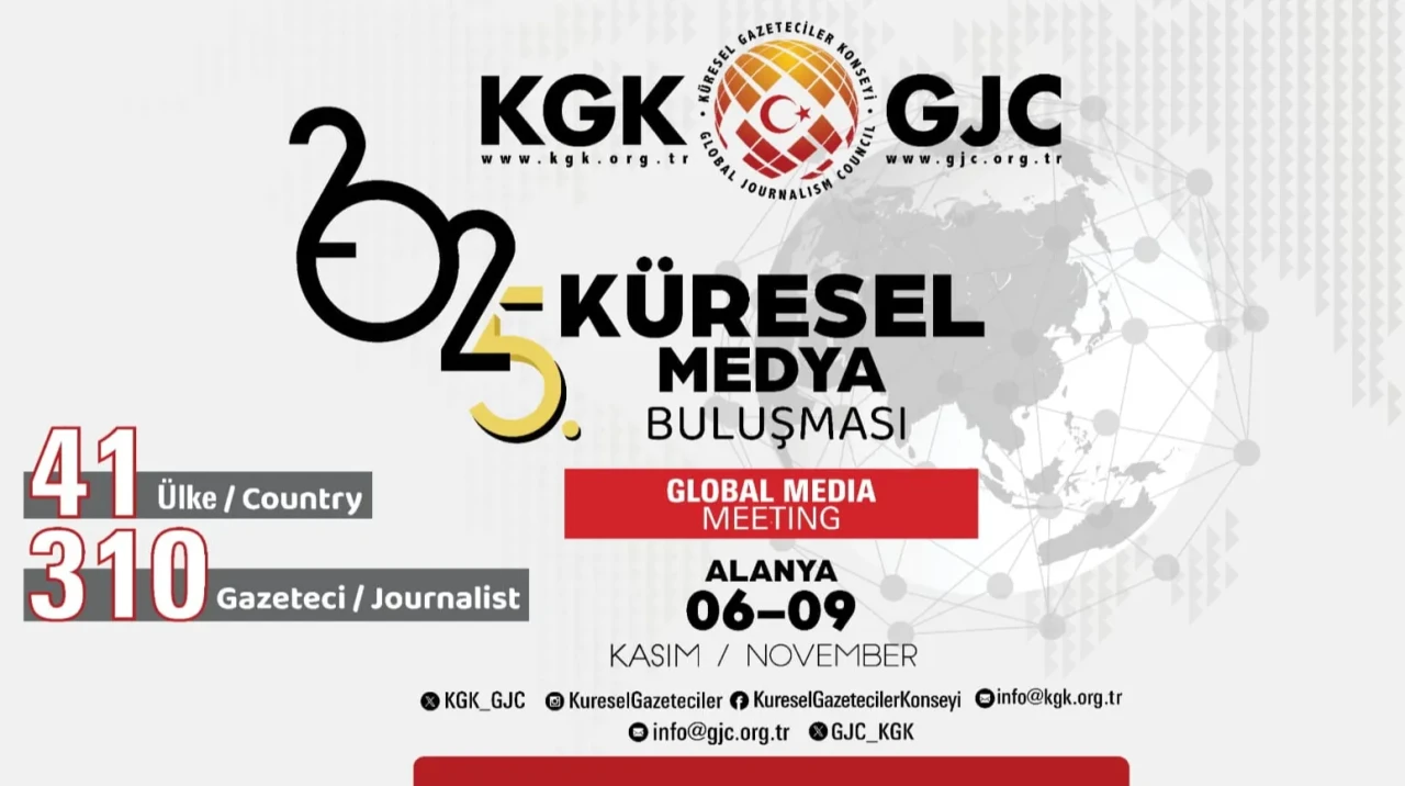 KGK “5. Küresel Medya Buluşması” Alanya’da başlıyor
