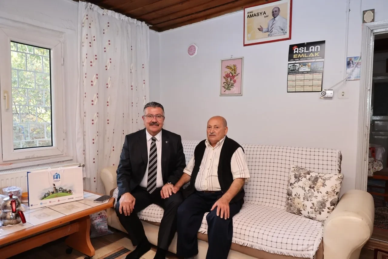 Başkan Kargı’dan Eski Muhtara Ziyaret