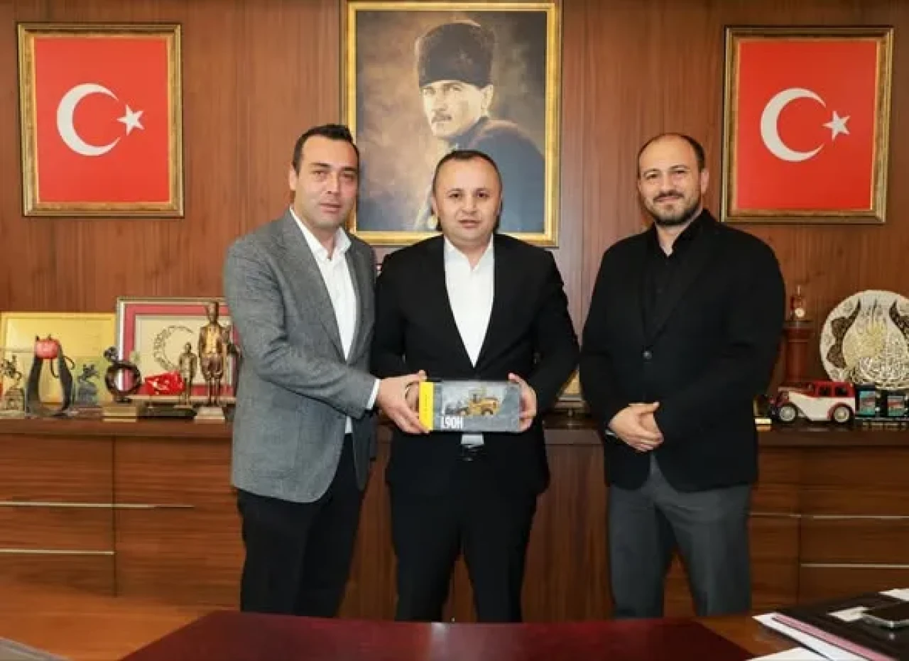 Başkan Sevindi, Misafirlerini Ağırladı