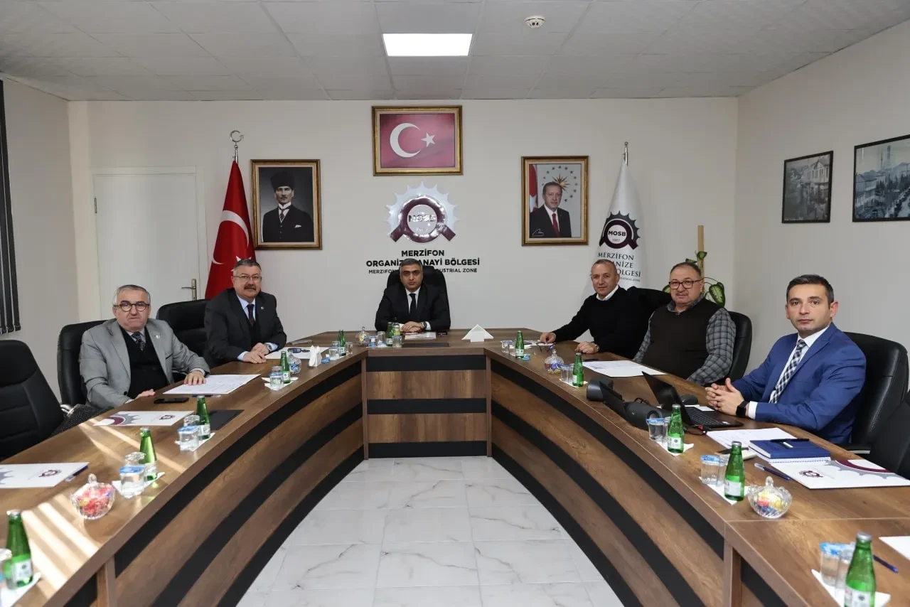 OSB Yönetimi Toplandı