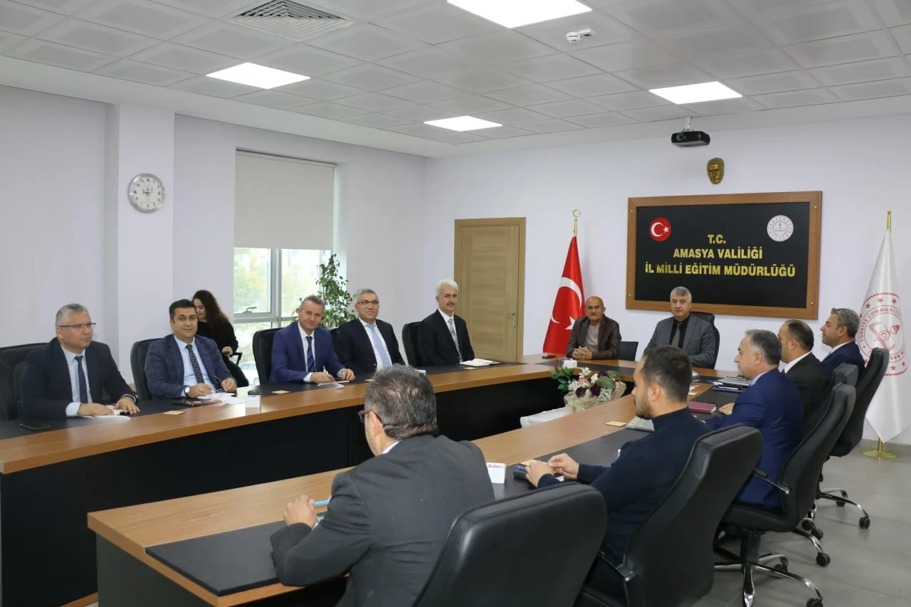 Amasya'da Eğitim Koordinasyon Toplantısı