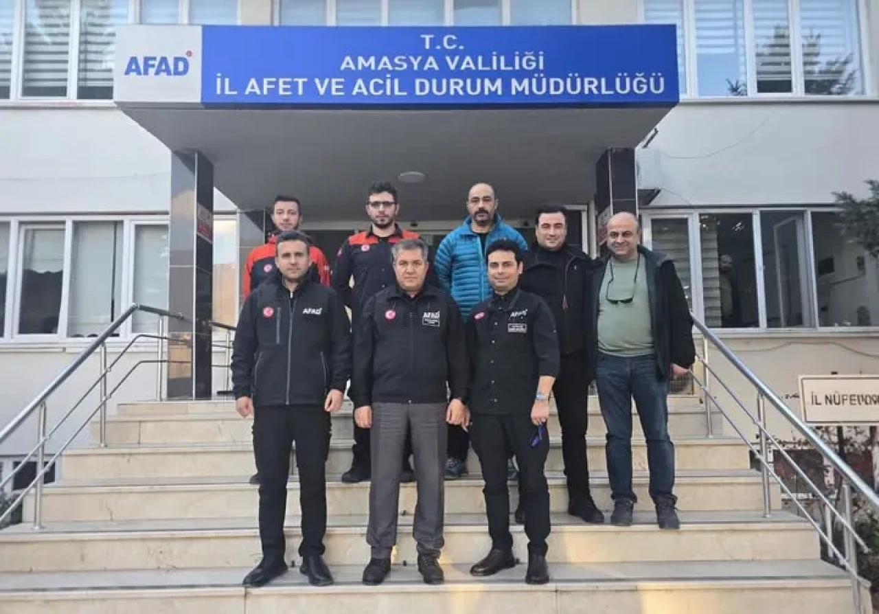 AFAD Amasya’ya Tokat’tan Ziyaret