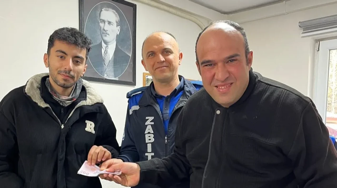 Merzifon’da Yürek Isıtan Dürüstlük