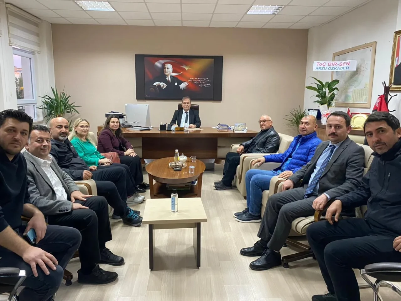 TOÇ-BİR-SEN’den Dutkuner’e Ziyaret