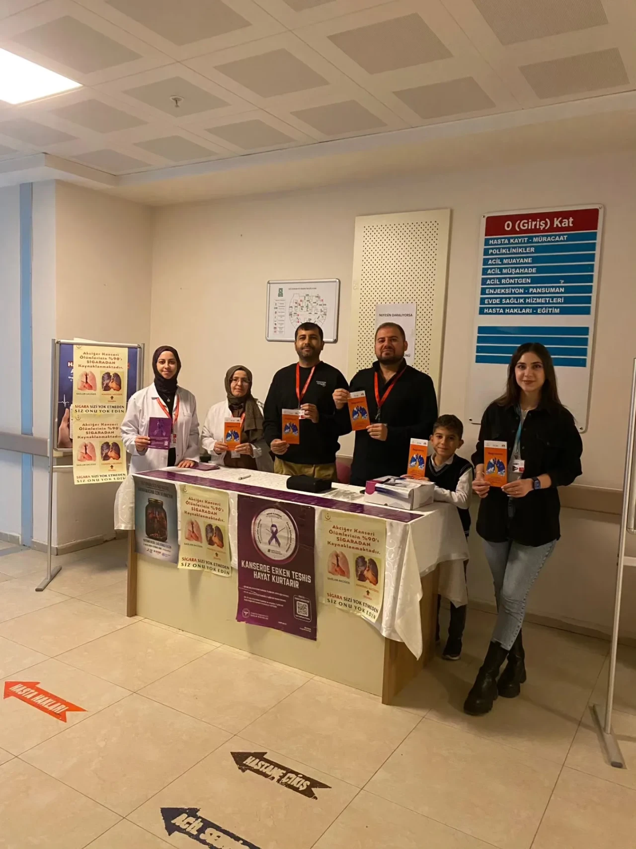 Suluova’da Akciğer Kanseri ve KOAH Etkinliği Düzenlendi