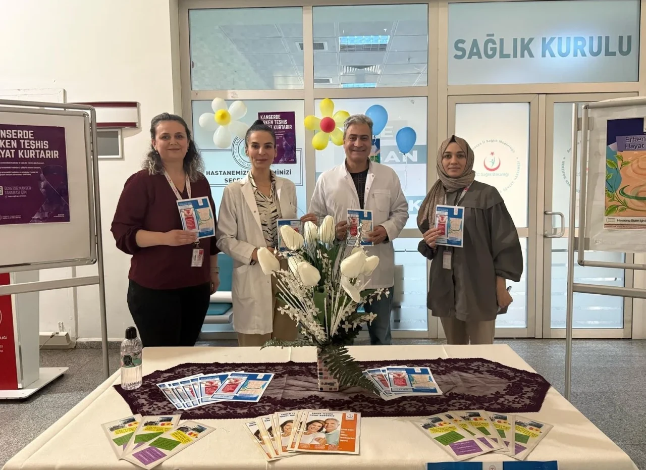 Merzifon’da Kolorektal Kanser İçin Farkındalık Standı