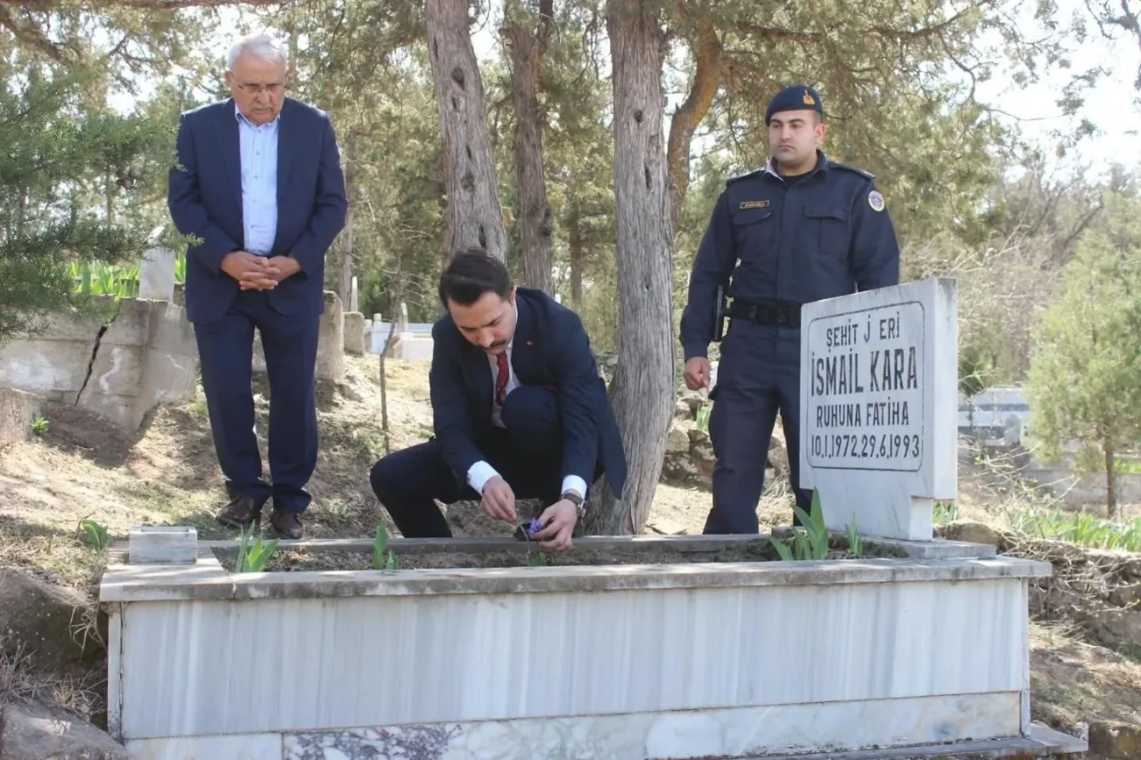 Göynücek’te Bayram Öncesi Şehitlik Ziyareti