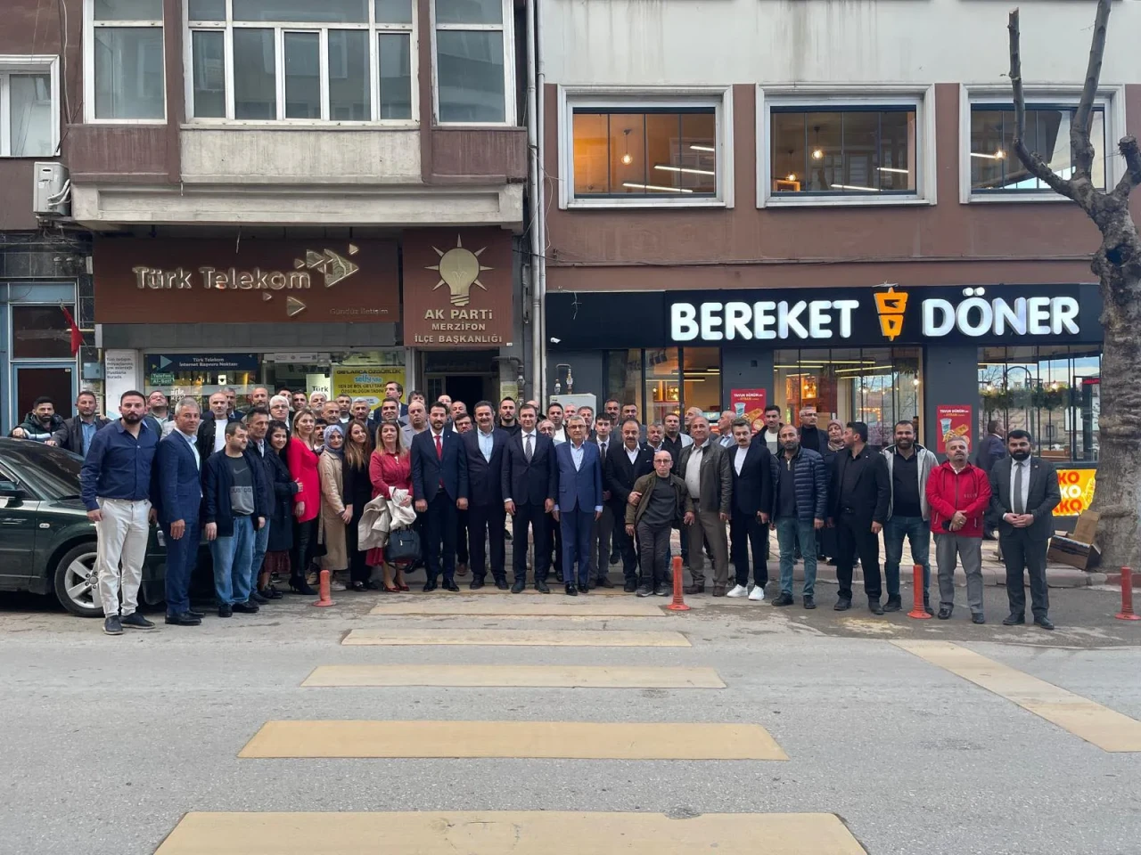AK Parti Merzifon İlçe Başkanlığı’nda Coşkulu Bayramlaşma Töreni