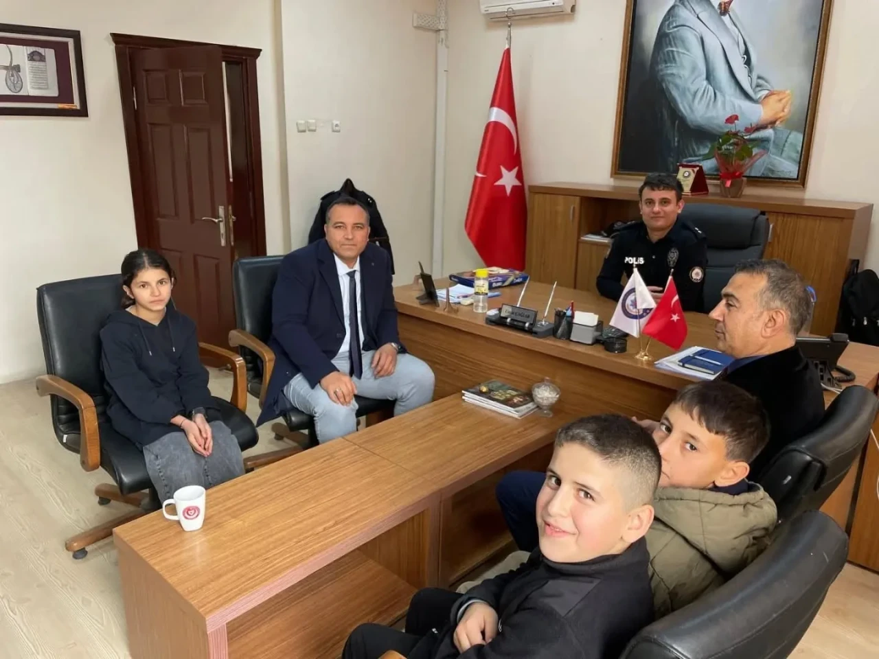 Göynücek Öğrencilerinden Polis Haftası’na Anlamlı Ziyaret