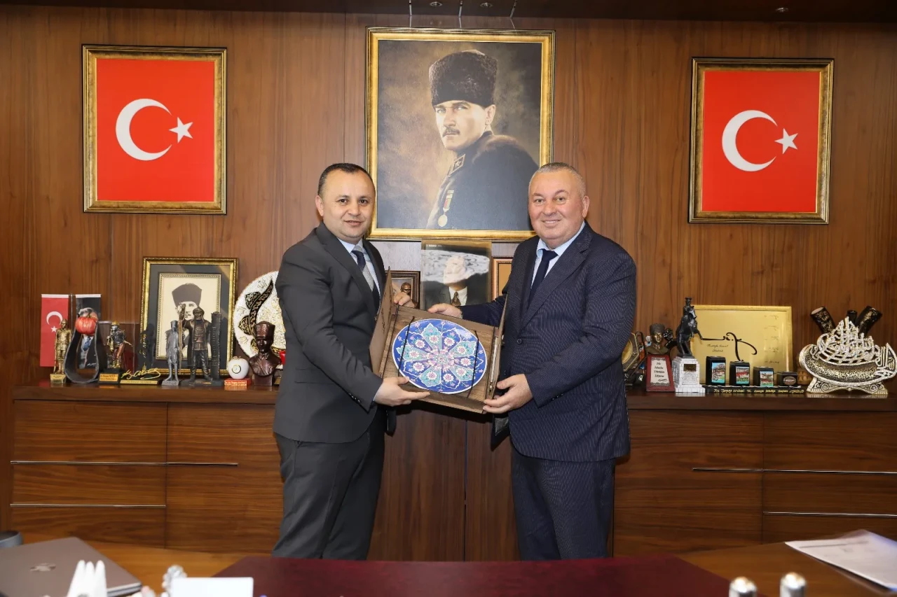 CHP Milletvekili Cemal Enginyurt’tan Başkan Turgay Sevindi’ye Ziyaret