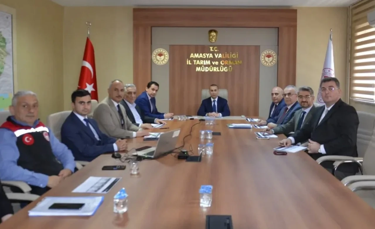 Amasya’da Kırsal Kalkınma Yatırımları Değerlendirildi