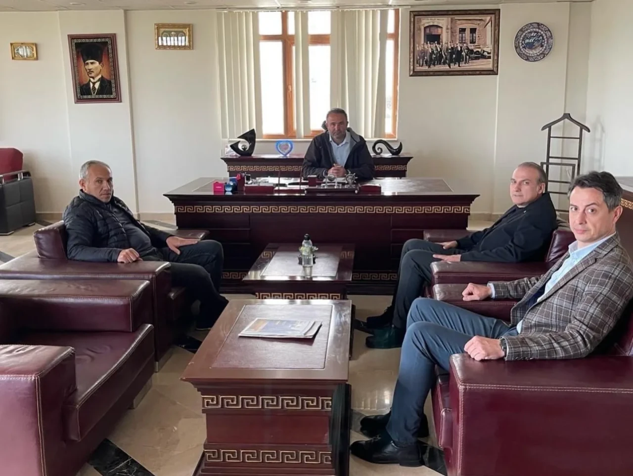 ATSO Başkanı Murat Kırlangıç’tan Pakiş Doğal Mermer ve Fuem Madencilik’e Ziyaret