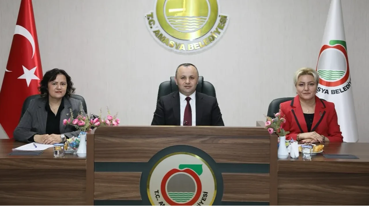 Amasya Belediyesi Nisan Meclisi Toplandı