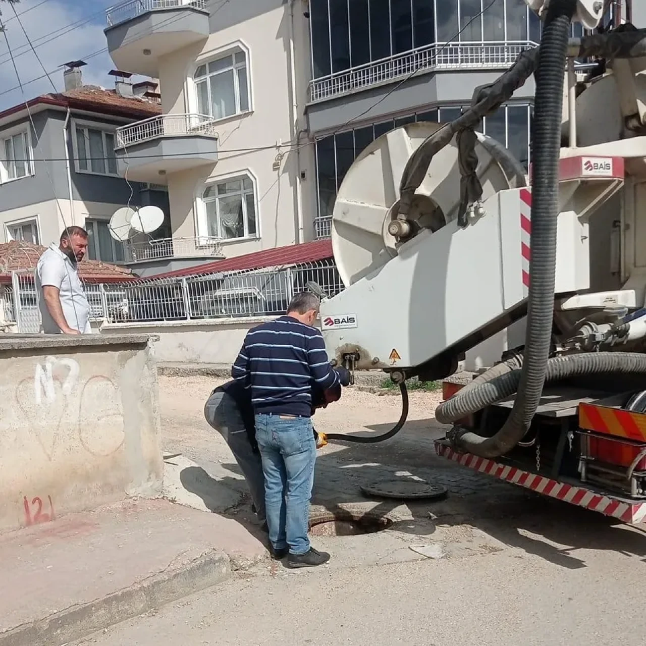 Merzifon Belediyesi Bayramda da Görev Başındaydı