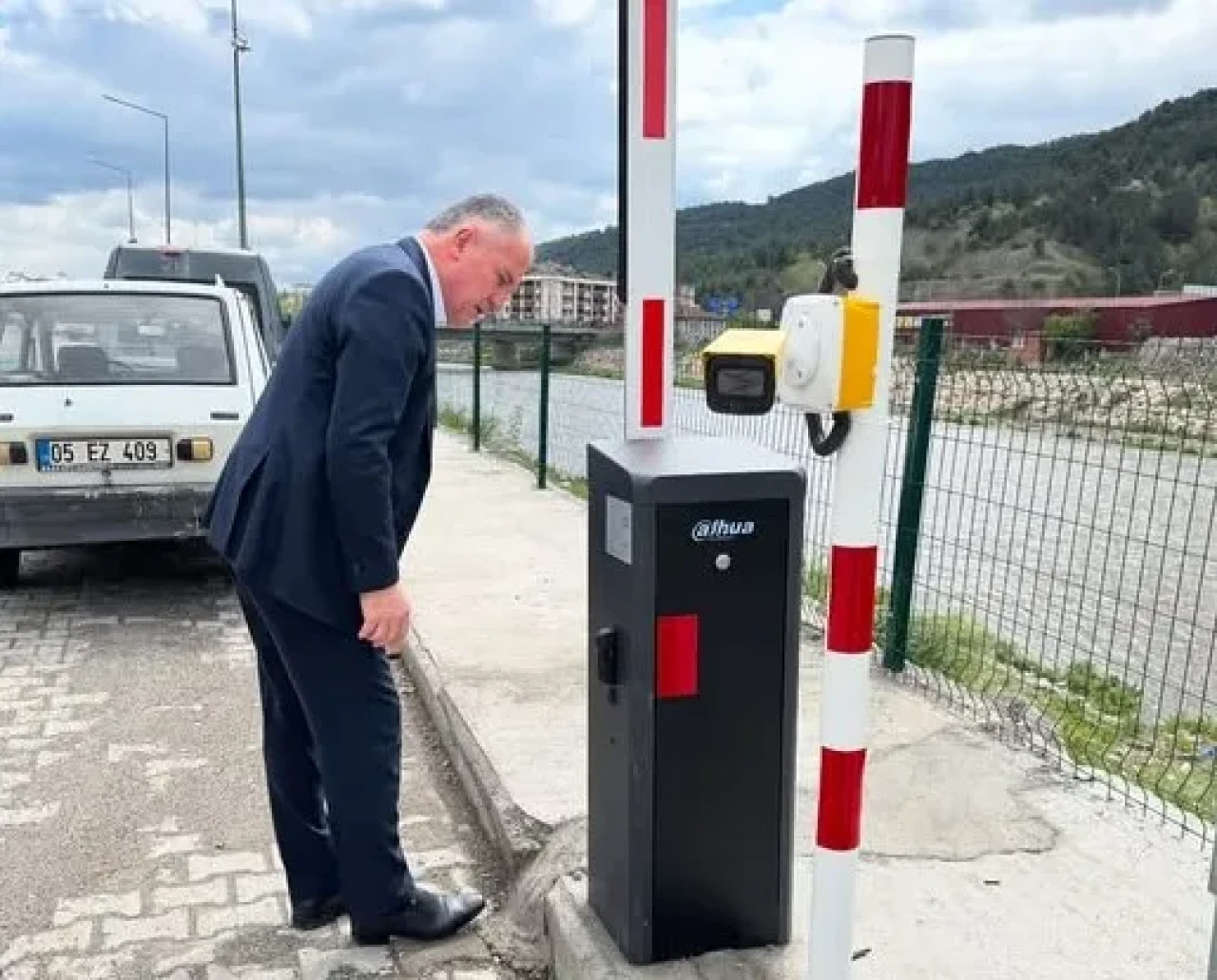 Başkan Özalp'ten Taşova Otogarı İçin Plaka Tanıma Sistemi İncelemesi