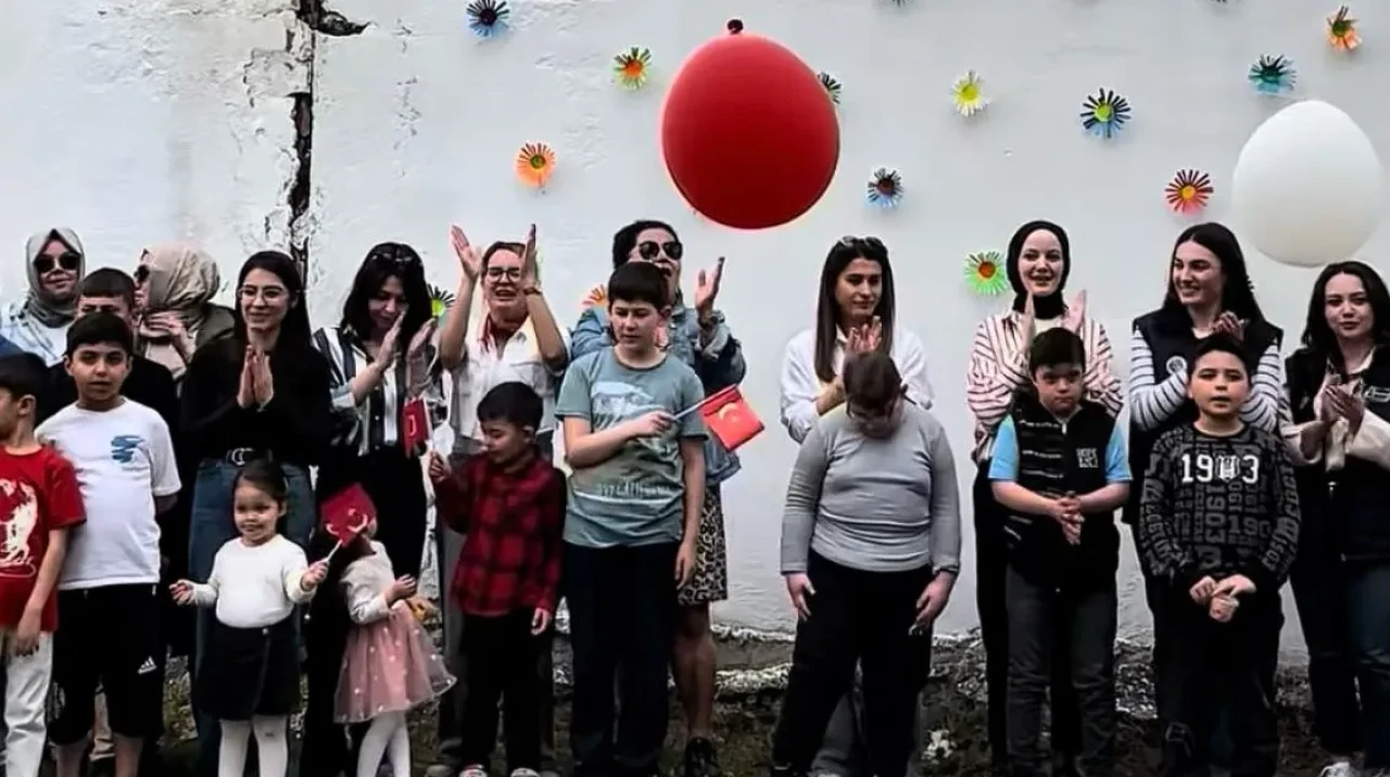 Merzifon’da Özel Çocuklara 23 Nisan Sevinci