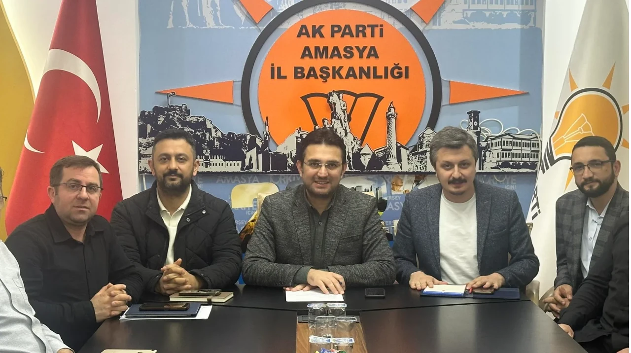 AK Parti Amasya Teşkilatında Haftalık Değerlendirme Toplantısı