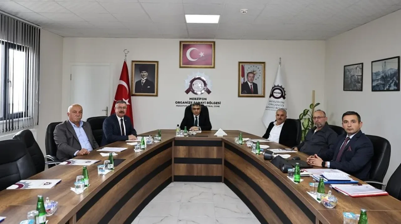 Merzifon OSB’de Veda Toplantısı: 10 Yıllık Hizmete Teşekkür