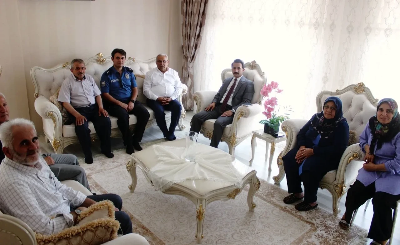 Göynücek’te Şehit Ailelerine Vefa Ziyareti: Dualarla Anıldılar