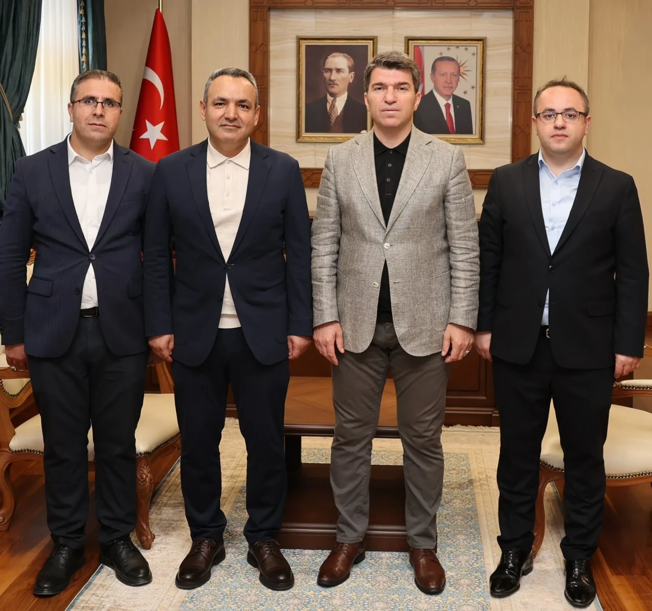 Göç İdaresi Yetkililerinden Amasya Valisi Önder Bakan’a Ziyaret