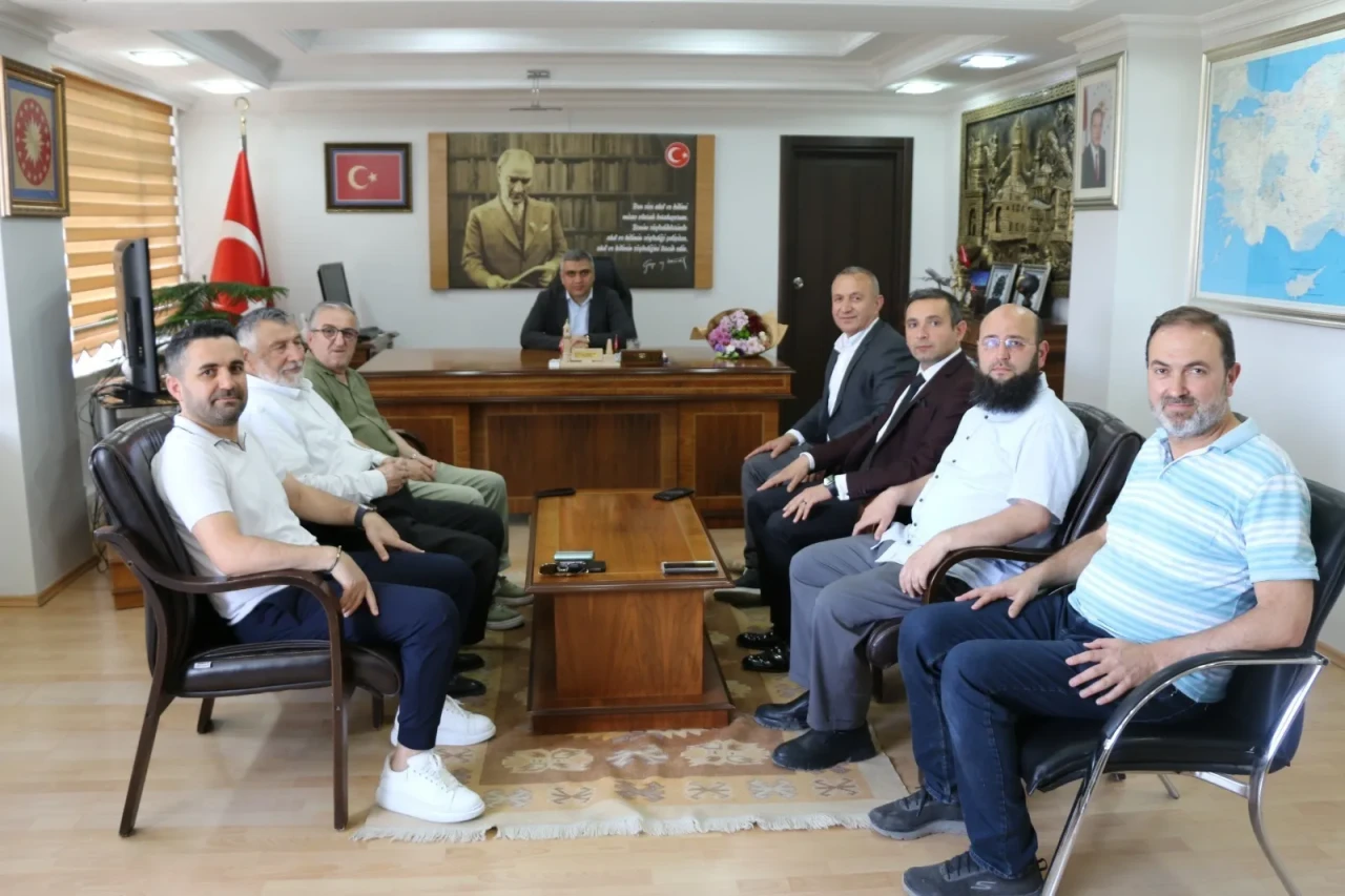OSB'nin Yeni Yönetiminden Kaymakam Karaaslan’a Ziyaret
