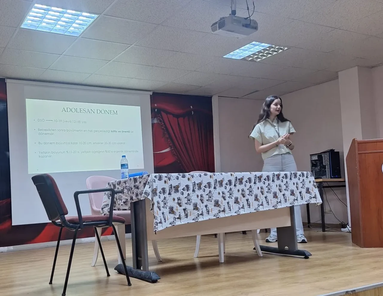 Güzel Sanatlar Lisesi Öğrencilerine Diyabet ve Fiziksel Aktivite Eğitimi Verildi