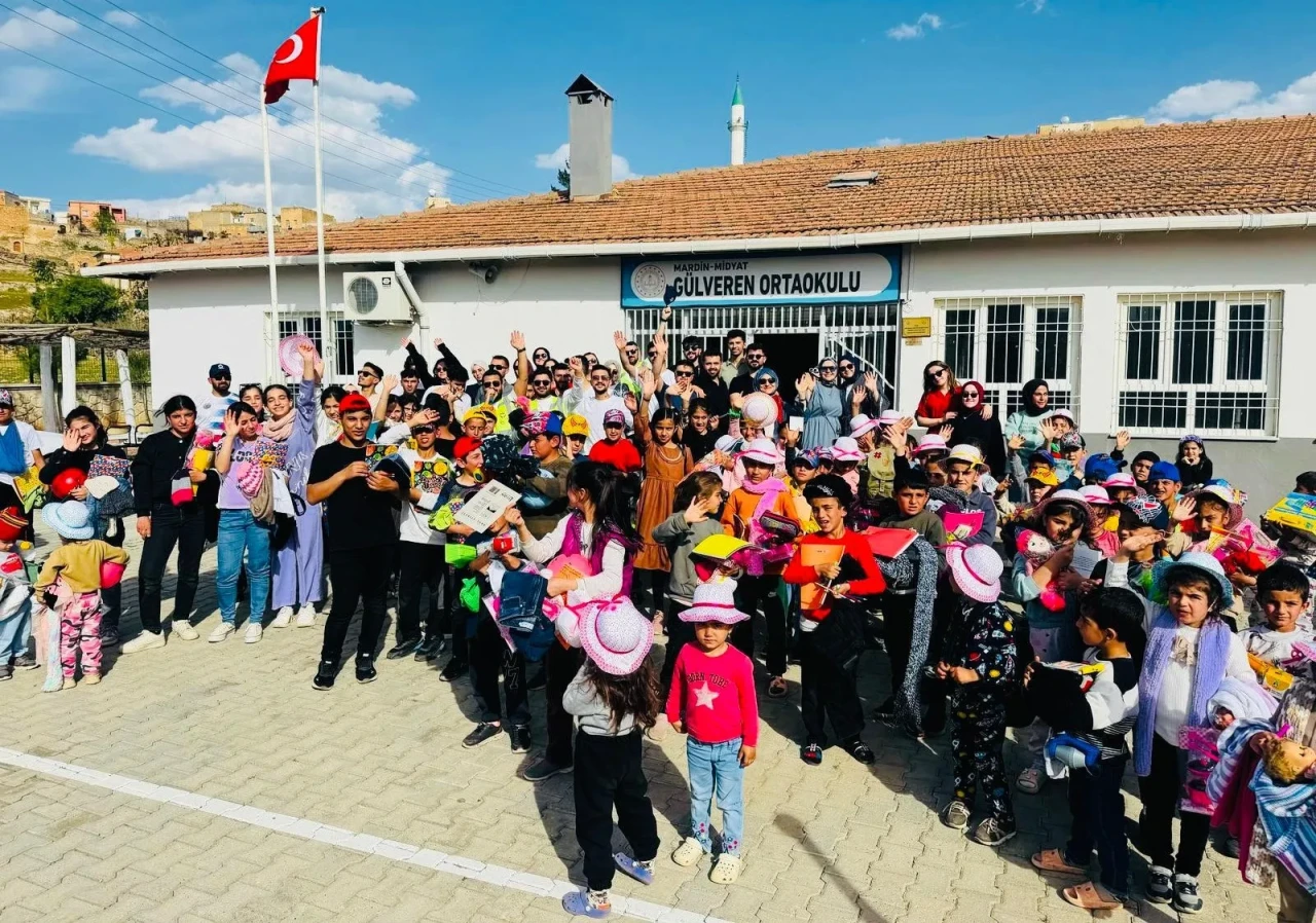 Mardin ve Batman’daki Köy Okullarında Amasya Üniversitesi’nden Matematik Şenliği