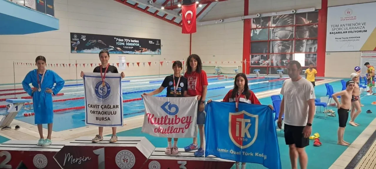 Amasyalı Yüzücü Aybigesu Kahraman’dan Türkiye Üçüncülüğü Gururu