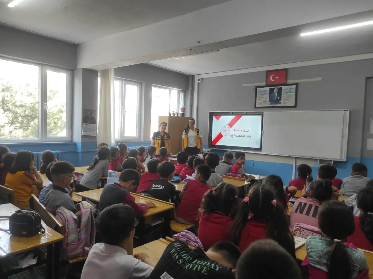 Merzifon’da Miniklere 112 Bilinci Aşılandı!