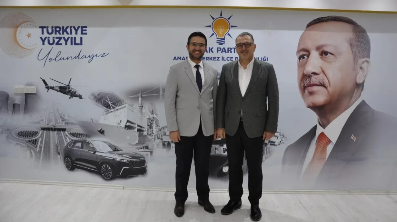 Milletvekili Hasan Çilez’den Merkez İlçe Başkanlığı’na Ziyaret