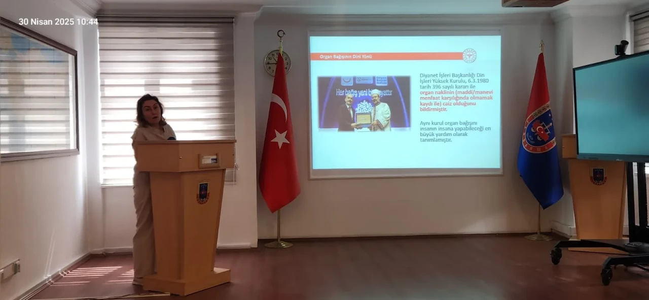 Amasya’da Jandarma Personeline Organ Bağışı Eğitimi!