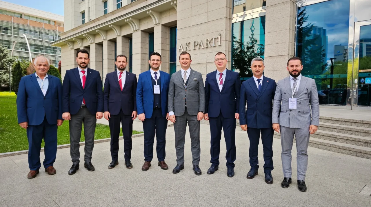 AK Parti Merzifon İlçe Başkanı Emre Keleş: “Teşkilat Akademisi İçin Ankara’dayız”