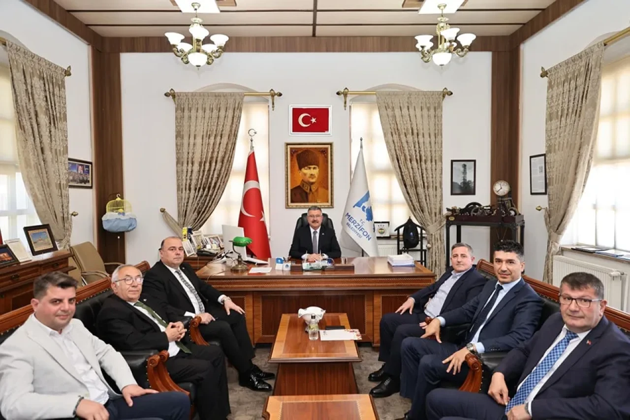 YEPAŞ Yöneticilerinden Merzifon Belediyesi’ne Nezaket Ziyaret