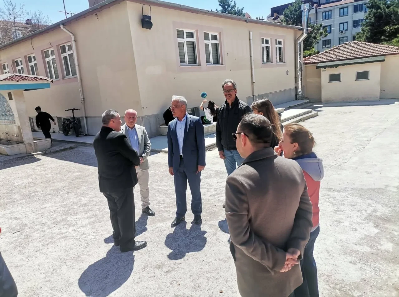 İlçe Milli Eğitim Müdürü Ahmet Yozgat’tan Namık Kemal Ortaokulu’na Ziyaret