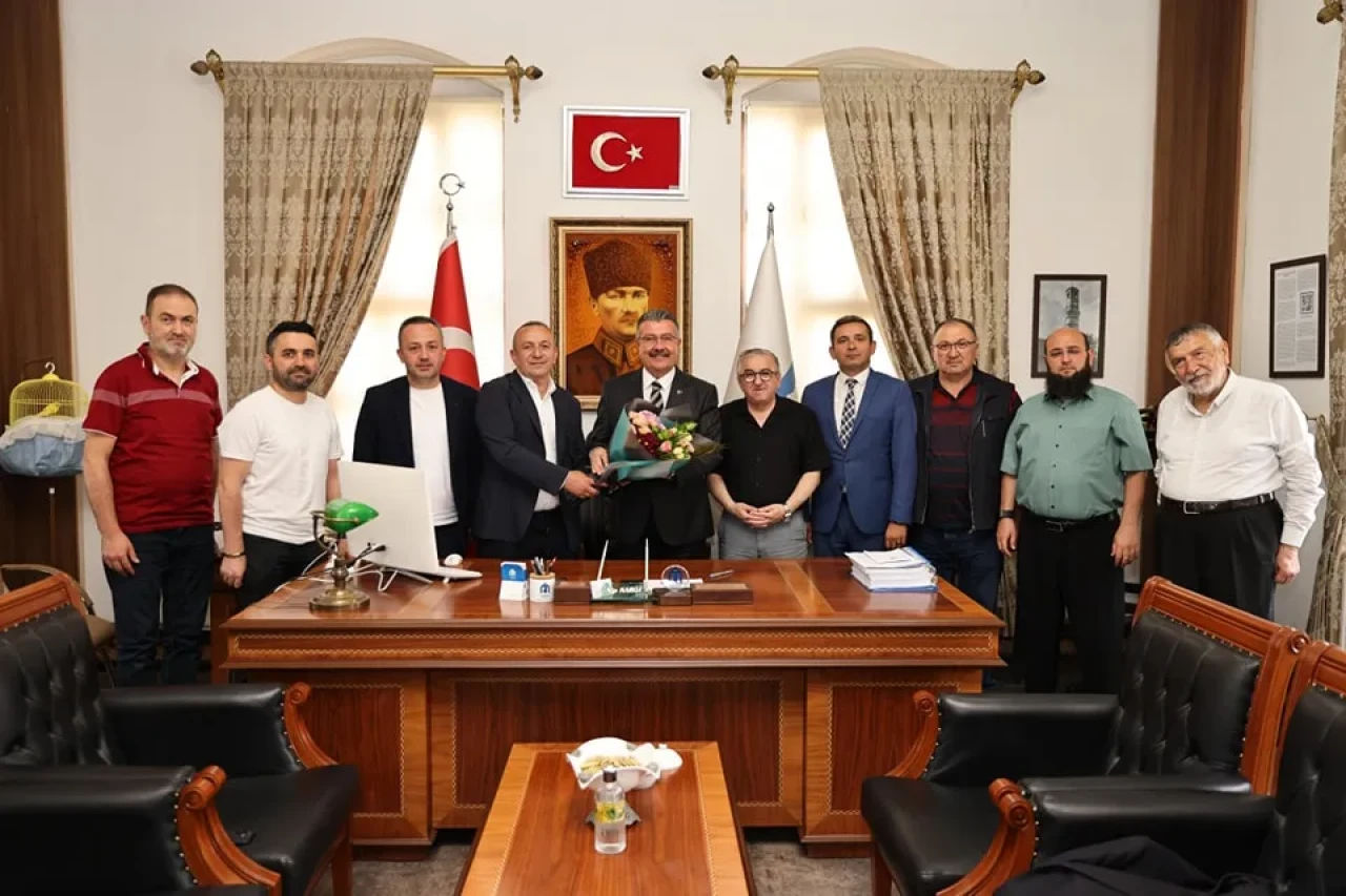 Yeni Müteşebbis Heyet Üyelerinden Başkan Kargı’ya Ziyaret