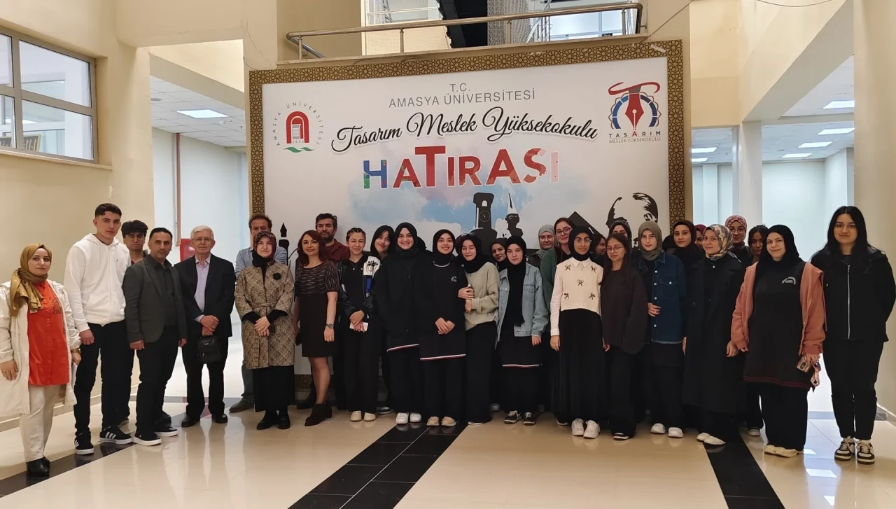 Amasya’da Lise Öğrencileri Üniversiteyle Buluştu: Tasarım MYO’da Teknik Gezi