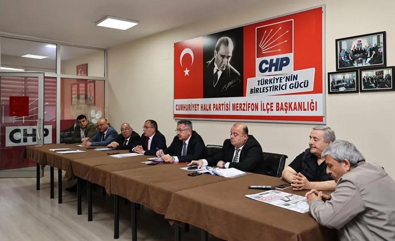 CHP Merzifon İlçe Örgütü Mayıs Ayı Grup Toplantısını Yaptı