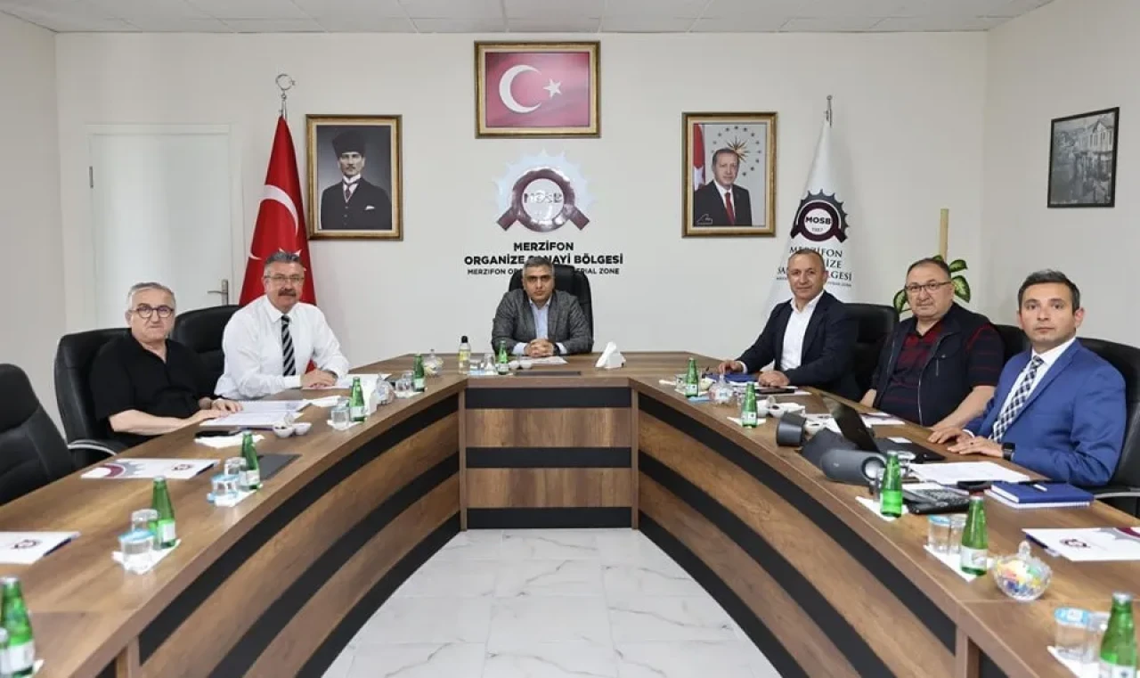 Merzifon OSB Yönetim Kurulu Yeni Dönem İlk Toplantısını Gerçekleştirdi