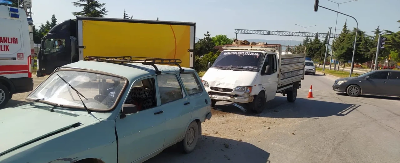 Merzifon’da Trafik Kazası: 1 Kişi Yaralandı