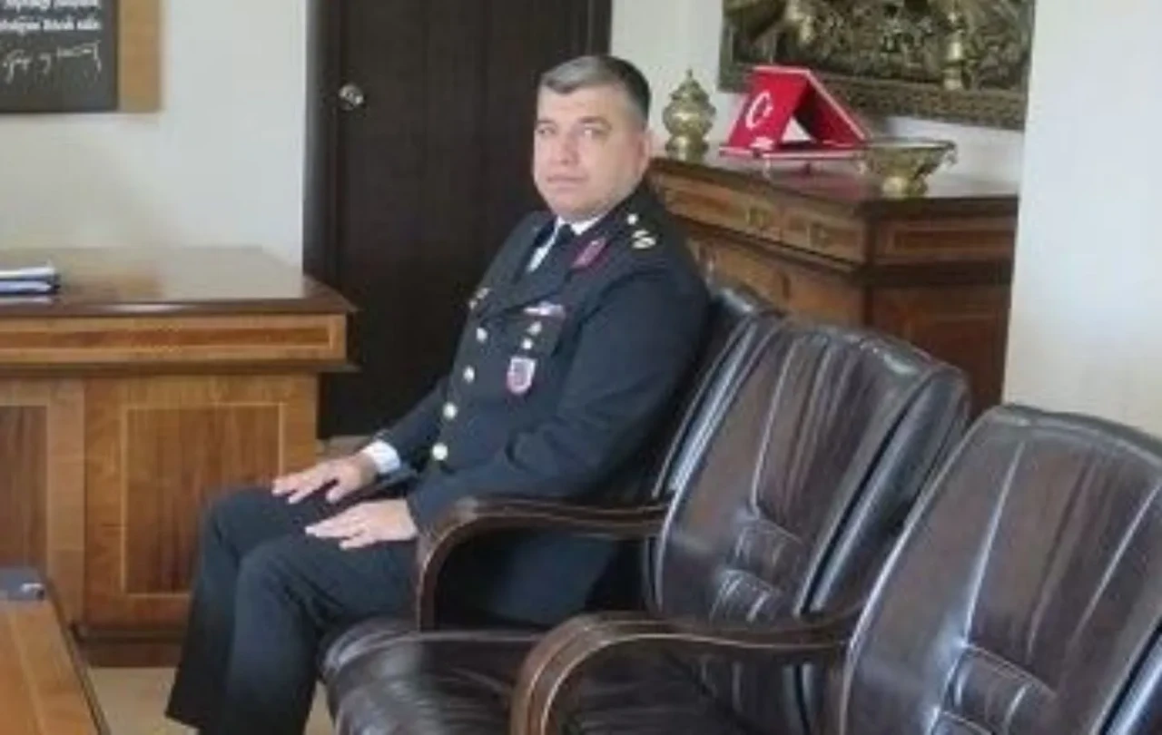 Binbaşı Terbıyık Merzifon’a veda ediyor