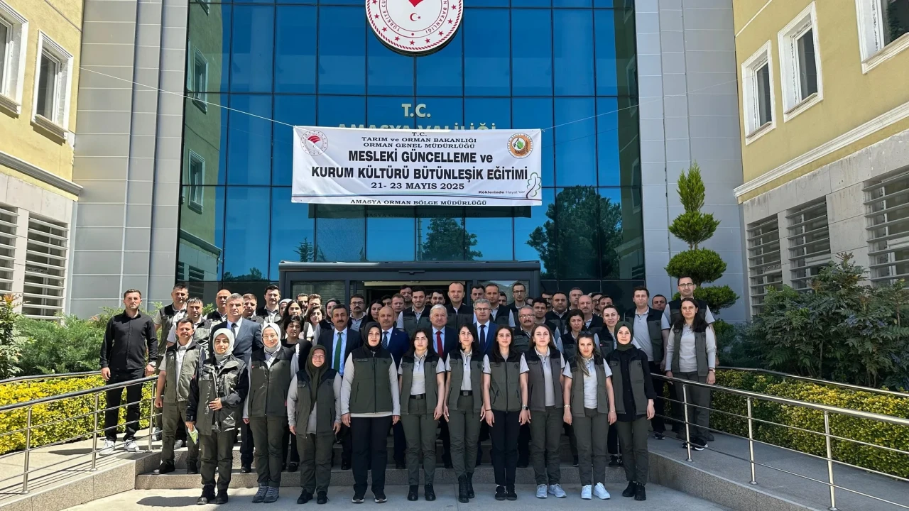 Orman Personeline Mesleki Güncelleme ve Kurum Kültürü Eğitimi Tamamlandı