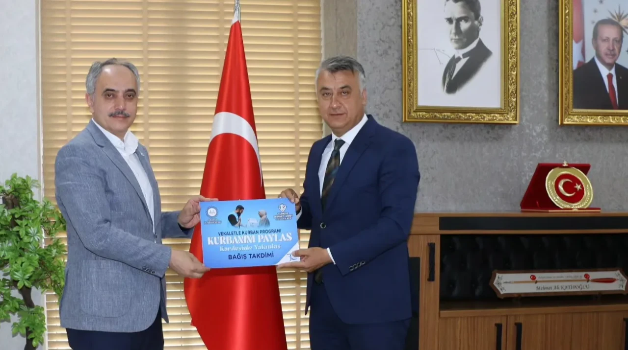 Katipoğlu’ndan Anlamlı Bağış: Kurbanını Paylaş Kampanyasına Destek