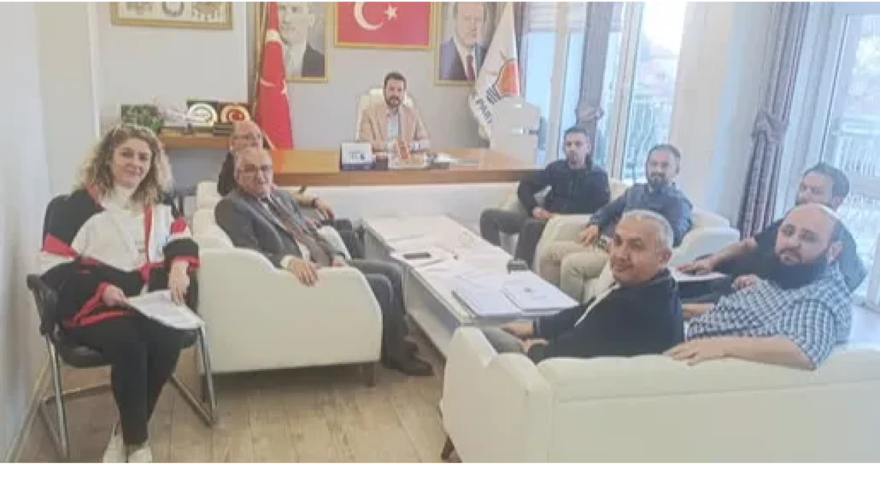 AK Parti Merzifon Teşkilatı Mayıs Ayı Grup Toplantısı Gerçekleştirdi
