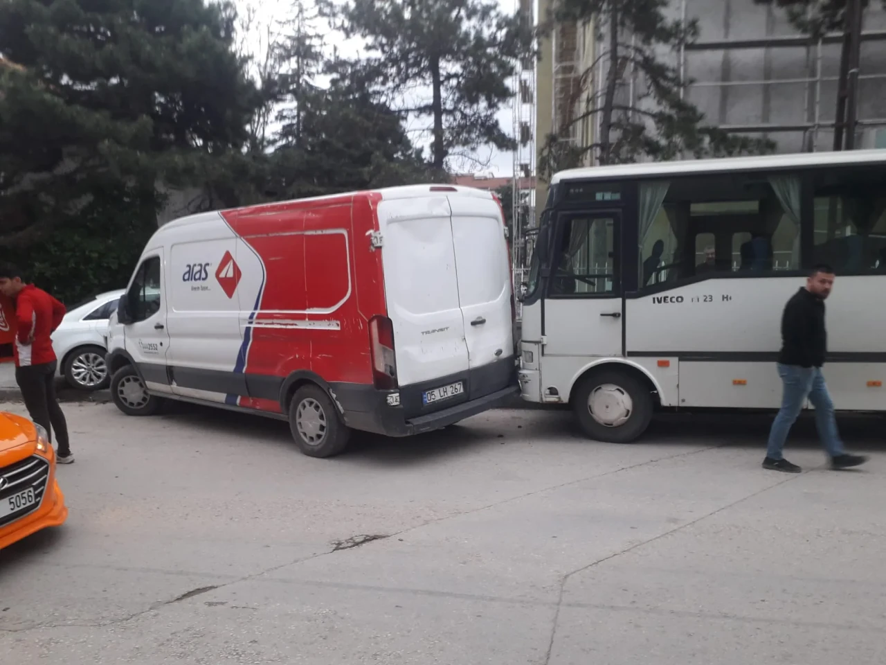 Merzifon’da kaza!
