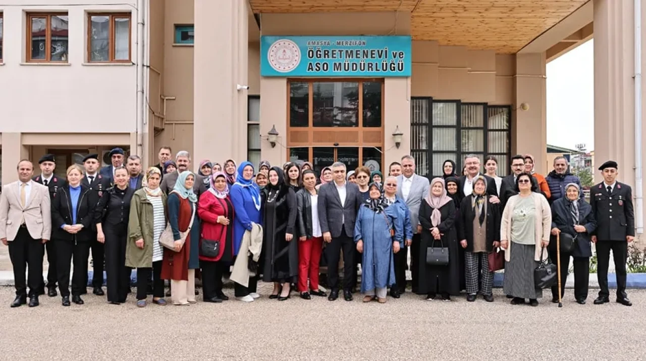 Merzifon’da Duygulandıran Anneler Günü: Şehit Annelerine Vefa Buluşması